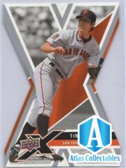 2008 Upper Deck X Die Cut #86 Tim Lincecum